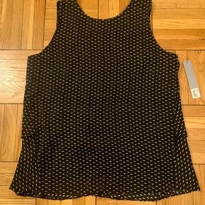 NWT Silk Black and White Top from Classiques Entier